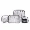 pvc waterproof transparent cosmetic bag w bath storage bag travel multi-functi storage bag cosmetic handbag tool box k3zD#
