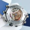 Tasarımcı Saatleri Offshore Pahalı APS İzle Royal Chronograph Menwatch Otomatik Mekanik Süper Katolen Cal.3126 Kauçuk Kayış Montre 6ue3