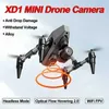 Drony 8K Mini Dual Camera Drone 5000M WIFI App Pozycjonowanie przepływu optycznego Układanie się fotografii lotniczej quadkopter do podróży 240416