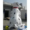 10MH (33 pies) con ventilador personalizado Dalmatian Dog globo Modelo de dibujos animados gigantes réplica de perros inflables para el evento