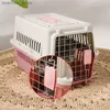 Transporteurs de chats caisses abriteurs de chats bas bas transport en respirant animal de compagnie cat sac à dos espace de voyage capsule Cae Pet Transport ba Carryin pour dos l49