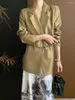Women's Suits High-Quality Mid Length Commuting Spring Autumn Suit Jacket Blazers
