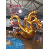 Mascot Costumes Seven Headed Snake Air Model Iatable Advertisement Party Decoration Props