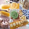 Handmade Soap Natural Loofah Sponge for Handmade Soap Making Tools Kits Mould Mold Round Rectangle Creative Useful DIY 3Pcs 240416