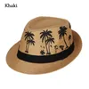 Bérets 2024 Spring Summer Beach Cocon Coconut Mode Men Men Femmes Top Chapeaux Fedora Jazz Hat Mode décontracté Soleil