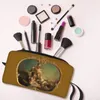 Bolsas de armazenamento Alegoria da bolsa de maquiagem de outono Mulheres viagens organizador de cosméticos Moda Rococo Renaissance higiene pessoal