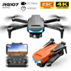 Drones Nieuwe RG107 Pro Drone ESC 4K Driezijdige obstakelvermijding Professionele dubbele HD-camera FPV Aerial Photography Foldable Quadcopter 24416