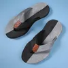 Jumpmore Buty Men Flip Flops Modne Sandały Menki na zewnątrz miękkie letnie kapcie Rozmiar 39-45 240407