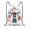 Сумки для покупок Mazinger Z Робот Транзор Шокол Спортивный рюкзак в спортзале Сакпак Кодзи Кабуто Роботы Строка для бега