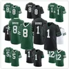 8 Aaron Rodgers Jersey Ahmad Sos Gardner 5 Garrett Wilson Breece Salonu Darrelle Revis Joe Namath Quinnen Williams Ronnie Lott Haason Reddick Futbol Formaları