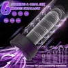 IPX7 Waterproof Electric Pump Penis Erektion Förstoring Automatisk vakuumpump för män 4 Sug Masturbating Sex Toy for Men 240408