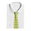 Bow Ties koala slipsar män kvinnor silk polyester 8 cm klassisk söt djurhals för tillbehör cravat party
