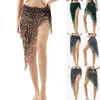 Röcke Minirock Paillette Farkly Schnürung Taillenverstellbarer Partyschwung für Frauen Vestidos Para Mujer
