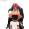 Action Toy Figures 17cm Anime Figure One Piece Luffy quatre empereurs Shanks Paille Hat Luffy Action Figure singe D Luffy Collection Model Doll Toys Y240415