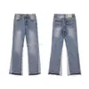 Männer Designer Galleryd Jeans Damen Jean Kleidung Baggy Pant Sleeve Hosen Frauen Jogginghose Speckled Paar vielseitige, lockere Hochqualitätsjeans