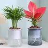 1pc Auto -água de água de floresta de flores internas suculentas plantas hidropônicas Mini Plantador Pots Pots Fish Tank Combattop Home Bonsai Decor 240409