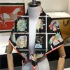 Шары Scarf Womens Heand Head Printing Square Scarf Head Heading Scarf Womens Shawn Plouds Strap strep strap fomen