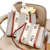 Womens Luxury Shopper Woody Tote Counter Facs High Quisioner Crossbody Bag Bag Mens 3sizes Canvas Handbag Poundes Lady Travel Carge Beach Facs