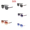 Designer Sonnenbrille Unisex 55 neue Modebrillen Europäische und amerikanische große Rahmen Sonnenbrille