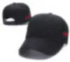 Nowa marka luksusowa marka Casquette czapki czapki moda mężczyźni kobiety baseballowa bawełniana kapelusz słoneczny wysokiej jakości hip -hop klasyczne luksusowe g hats a0