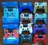 18 Renk PS4 Kablosuz Bluetooth Denetleyici Şok 4 PS4 için Gamepad Perakende Paket Oyun Denetleyicisi ile Joystick