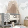 MOSQUITO NETA DE TENTAÇÃO DE TENTAÇÃO DE TENTAÇÃO Decoração de Baby Berk Canopy Cretans de tule para o quarto Play House Tent para crianças Sala de crianças 240412