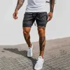 2 en 1 Sport Running Mesh Shorts respirant Men Doubledeck Jogging Jogging rapide Dry Gym Fitness Workout 240416