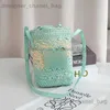 Totes 2023 New Luo Family Crossbody Phone Bag Papa Paper Seil gewebt Mode Womens Bag Strand Urlaub Gras gewebt