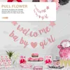 Decorazione per feste Latte Borns Decor Banner sospeso per Ornament Baby Shower Decorate