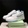 2024 Out Off Office Top Low Offs Chaussures de basket-ball Chaussures de course blanches hommes Chaussures de mode Luxury Fashion Blue Bleu extérieur Sneaker 36-46