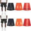 Casual Men Fashion Letters Print Vintage Wash Five Minute Pants Plus Size Hip Hop Beach Shorts