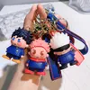 Dekompressionsleksak japansk anime docka nyckelchain hänge gåva runt jul grossist