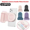 Sticks 3 in 1 Selfie Stick Rotatable Magnetic Camera Handle Photo Bracket Antishake Bluetoothcompatible Mobile Phone stand Holder