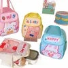 Kawaii Women Bag na lunch Śliczny niedźwiedź piknik Travel Thermal Breakfast Box Dziewczyn