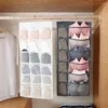 Storage Bags Wall Hanging Bag Wardrobe Organizer Double Side Underwear Bra Socks Sorting Bedroom