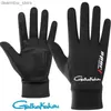 Gants de cyclisme Summer Mens Ice Silk Plein-doigt exposé à deux doigts Glants de sport extérieur pêcheurs Cycling Scolter Glants à séchage rapide L48