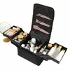 Sac de maquillage de grande capacité Multi-couche Organispteur de vernis à ongles Imperméable Cosmetics Organisateur Sac Fishing Case de maquillage G5L5 #