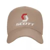 Caps de bola Luxo Luxury Bicicleta Scotts Bike Logo Baseball Cap homem Mulheres