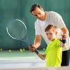 1 Set Mini Alloy Tennis Racket Parentchild Sports Game Toys Spela Plaything Supplies for Children Teenagers 240401