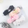 Cartoon bow headband Plush Face wash Headband Makeup Pack Mask Hair accessories Cute headband