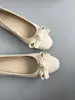 Scarpe casual appassire il minimalismo nordico ufficio di moda donne donne pendolari piatto mocassino vera pelle