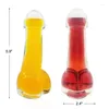 Wijnglazen kleur persoonlijkheid High Cup drank Cocktail Fruitsap water creatief glas menselijk transparant
