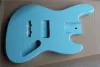 Cables Factory Wholesale Sky Blue Color 4/5 Strings Electric Bass Guitar Body Erbjudande anpassad