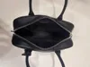 Top New Women's Bag Black CowHide Handbag Habag Zipper Lock Head Oreiller Bag 1ba846