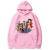 Herrtröjor tröjor anime hoodie en bit hoodie män och kvinnor harajuku pullover länge ärm lös streetwear topsmen's bles 170