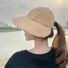 Wide Brim Hats Summer Sunscreen Cap Can Tie Woman Uv Protection Hat Japanese Style Fisherman Female Sun Bucket