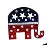 Schmuck Grand Old Party GOP -Symbol Patriotischer Elefant Brosche Pin246J Drop Lieferung Baby Kinder Entmütterlichkeitszubehör Dhusy