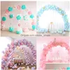 Decorações de Natal 35m Kit de arco de balão de mesa para festa de aniversário Decoração de formatura do casamento de bebê suprimentos de solteiro deco dht3w