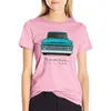 Dames Polos 64-66 Aqua T-shirt Zomer Top Schattige tops Dierenprint shirt voor meisjeskleding Vrouwen
