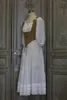 Damesvesten Spring Autumn Women Vintage geïnspireerde Corduroy Corset Top 82-98cm Buste
